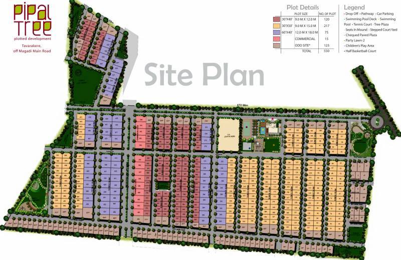 Images for Site Plan of Salarpuria Sattva Pipal Tree
