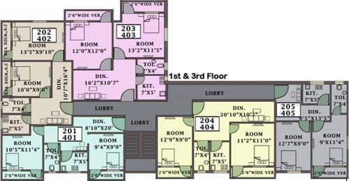 Images for Cluster Plan of Parivar Residenza