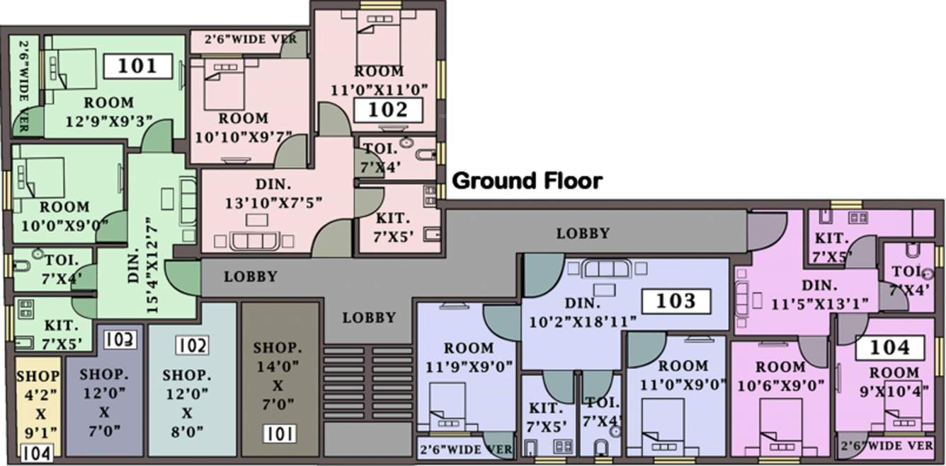 Images for Cluster Plan of Parivar Residenza