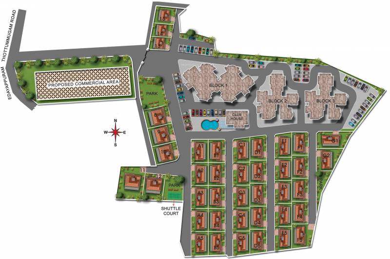 Images for Layout Plan of Coral Utopia Villas