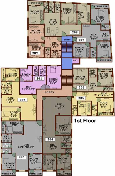 Images for Cluster Plan of Parivar Redbrick Images for Cluster Plan of Parivar Redbrick