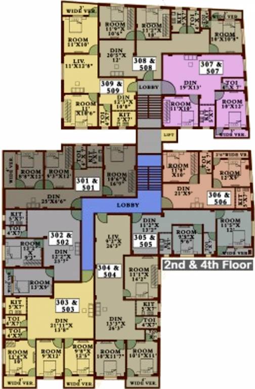 Images for Cluster Plan of Parivar Redbrick