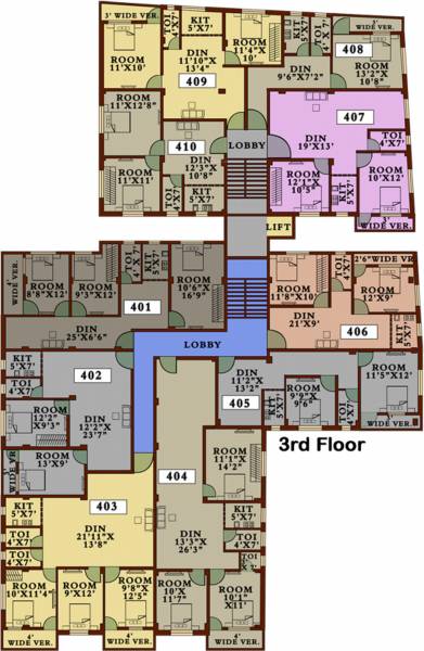 Images for Cluster Plan of Parivar Redbrick Images for Cluster Plan of Parivar Redbrick