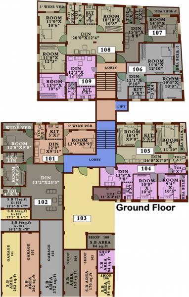 Images for Cluster Plan of Parivar Redbrick Images for Cluster Plan of Parivar Redbrick