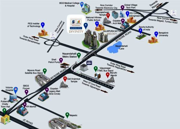 Images for Location Plan of Salarpuria Sattva Divinity divinity Images for Location Plan of Salarpuria Sattva Divinity