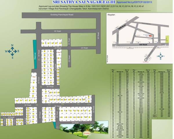Images for Layout Plan of Wisdom Sri Sathya Sai Nagar Extension III Images for Layout Plan of Wisdom Sri Sathya Sai Nagar Extension III