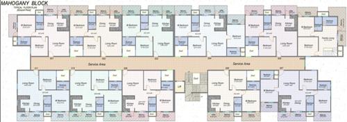 Images for Cluster Plan of Home Space The Greens