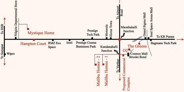 Images for Location Plan of Home Space The Greens