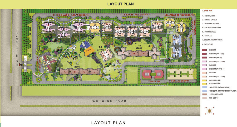  palm leaf Master Plan