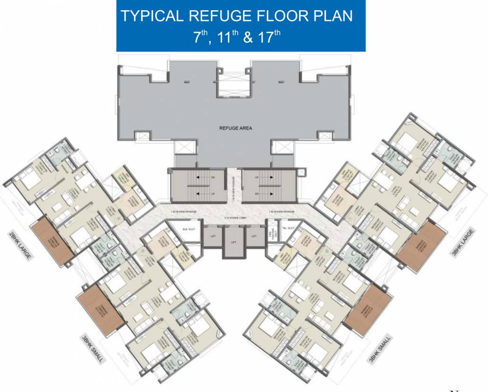Images for Cluster Plan of Kalpataru Crescendo