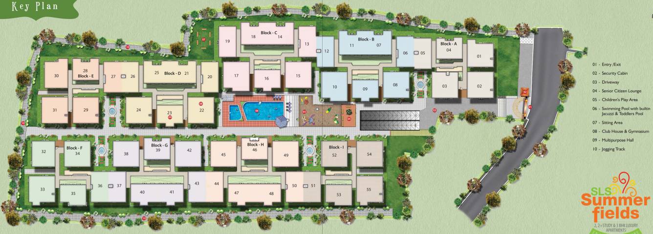 summer fields Images for Layout Plan of SLS Summer Fields