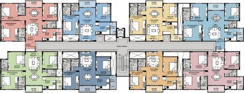 Images for Cluster Plan of Shabari SS South Crest Images for Cluster Plan of Shabari SS South Crest
