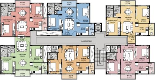Images for Cluster Plan of Shabari SS South Crest Images for Cluster Plan of Shabari SS South Crest
