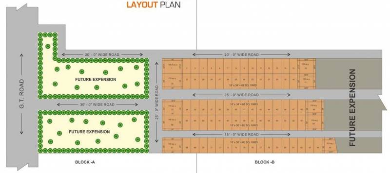 laxis-infrastructure-pvt-limited melax-studio-plots Layout Plan