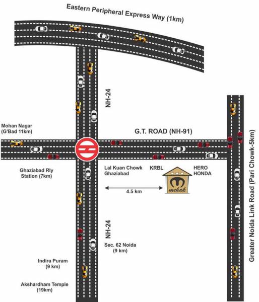 Location Plan laxis-infrastructure-pvt-limited melax-studio-plots Location Plan