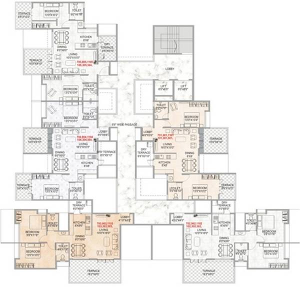 Images for Cluster Plan of Chandrarang Capital Tower Images for Cluster Plan of Chandrarang Capital Tower