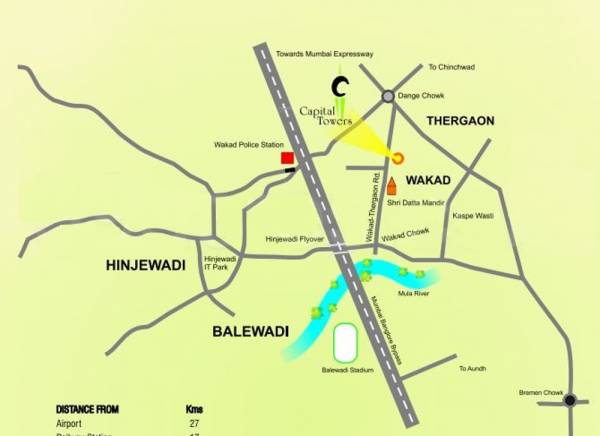 Images for Location Plan of Chandrarang Capital Tower Images for Location Plan of Chandrarang Capital Tower