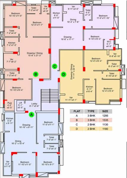 Images for Cluster Plan of RC Enclave