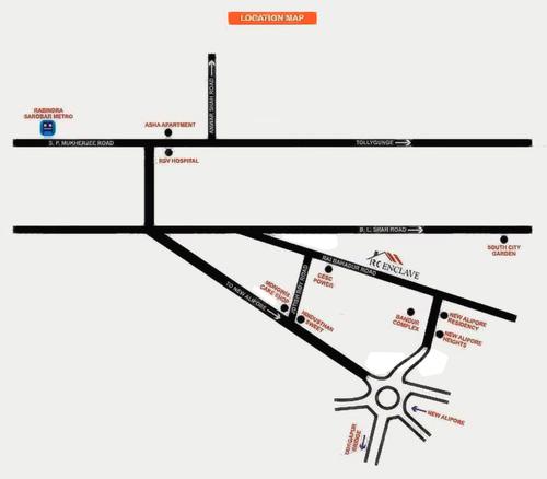  enclave Images for Location Plan of RC Enclave