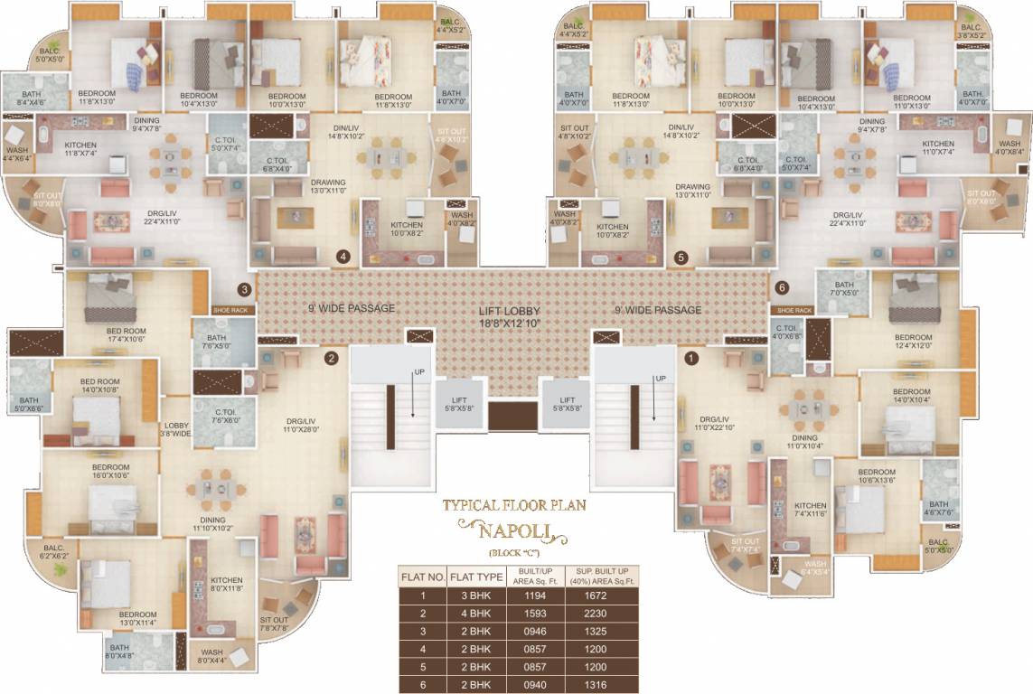 Images for Cluster Plan of Chugh Palazzo Park Residency