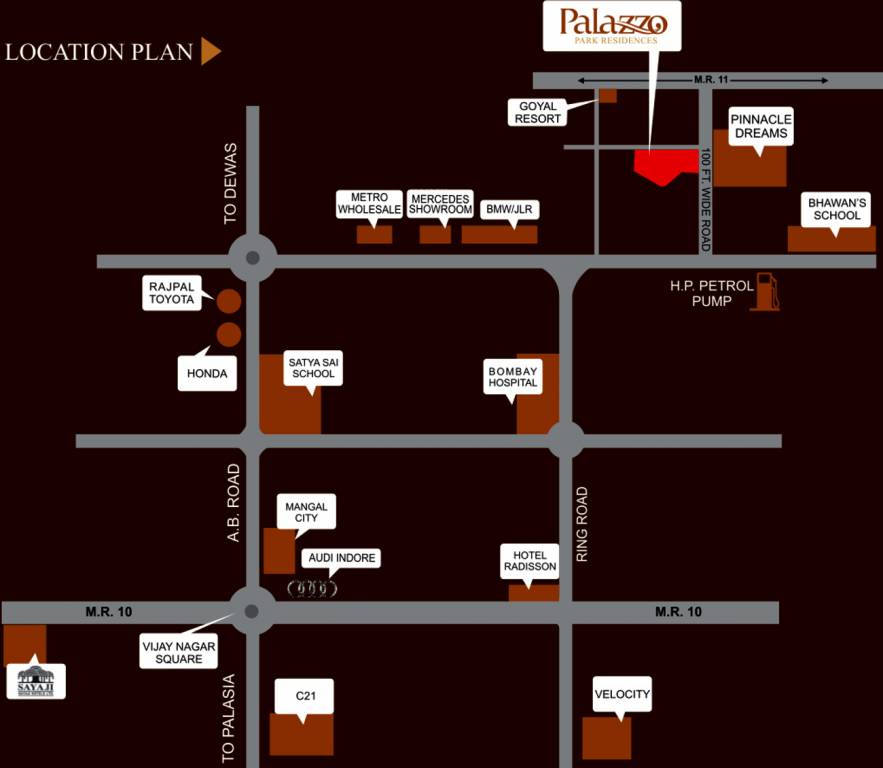 Images for Location Plan of Chugh Palazzo Park Residency