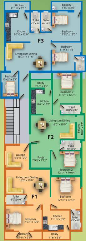 Images for Cluster Plan of MS Charan MM Sastha Nivas