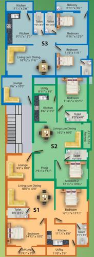 Images for Cluster Plan of MS Charan MM Sastha Nivas
