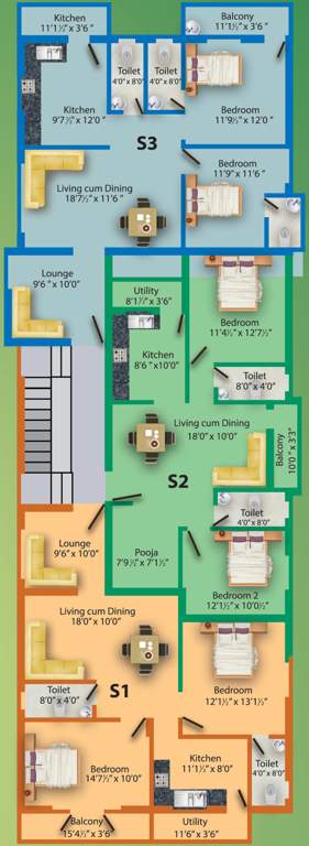 Images for Cluster Plan of MS Charan MM Sastha Nivas