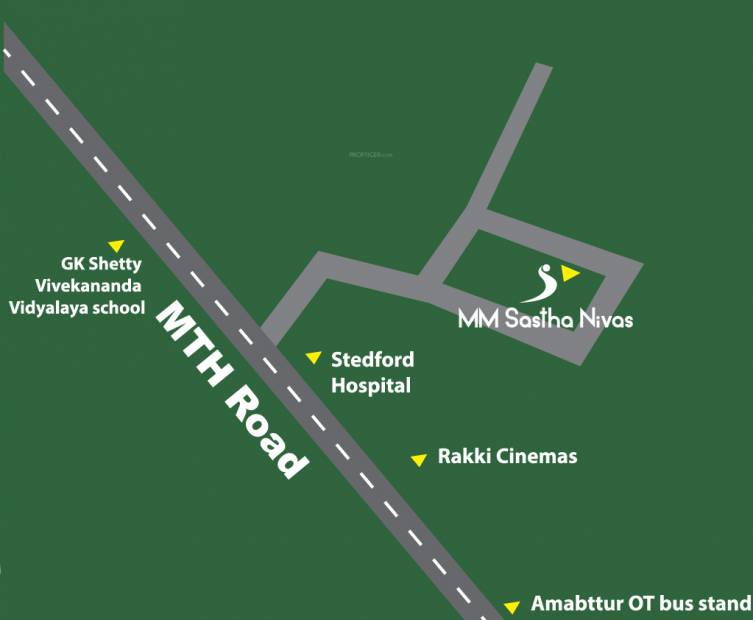 Images for Location Plan of MS Charan MM Sastha Nivas
