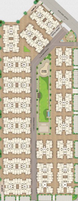 Images for Layout Plan of Ashraya Ashraya 9