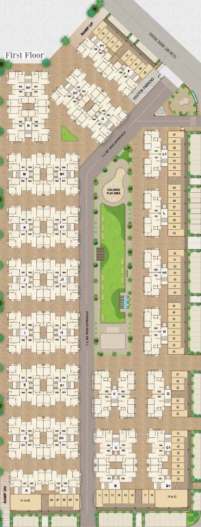 Images for Layout Plan of Ashraya Ashraya 9
