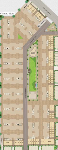 Images for Layout Plan of Ashraya Ashraya 9