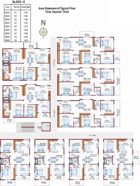 ananda nilayam Images for Cluster Plan of SVS Ananda Nilayam