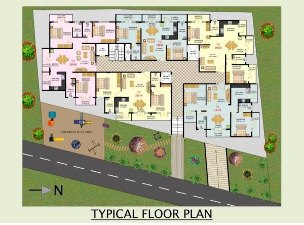 Images for Cluster Plan of Nishta Residency