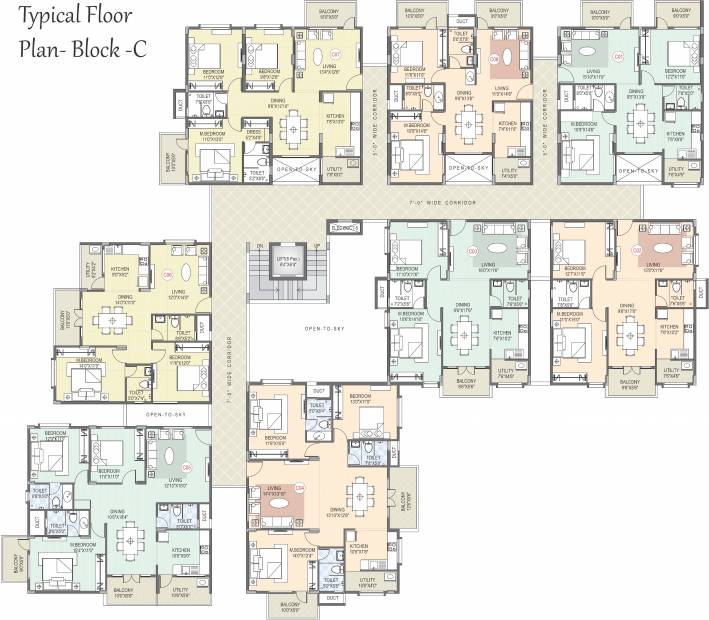  grand Images for Cluster Plan of Sahasra Grand