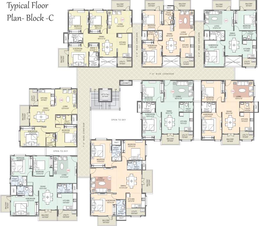  grand Images for Cluster Plan of Sahasra Grand