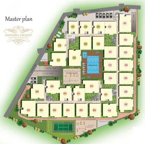 Images for Master Plan of Sahasra Grand grand Images for Master Plan of Sahasra Grand