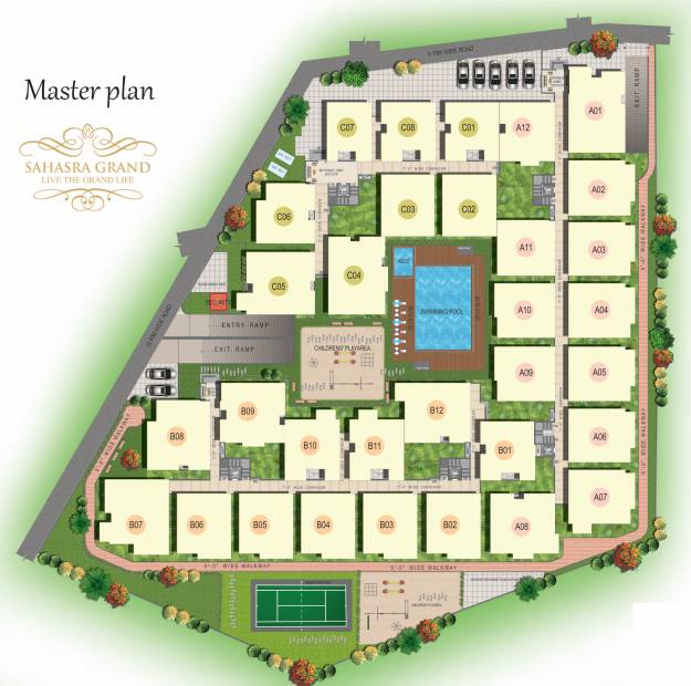 Images for Master Plan of Sahasra Grand