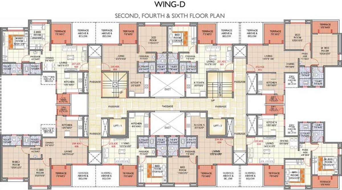 royale hills Images for Cluster Plan of GK Royale Hills