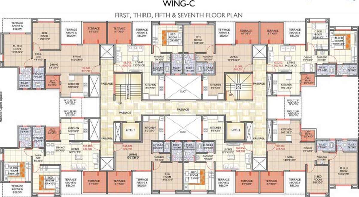 royale hills Images for Cluster Plan of GK Royale Hills