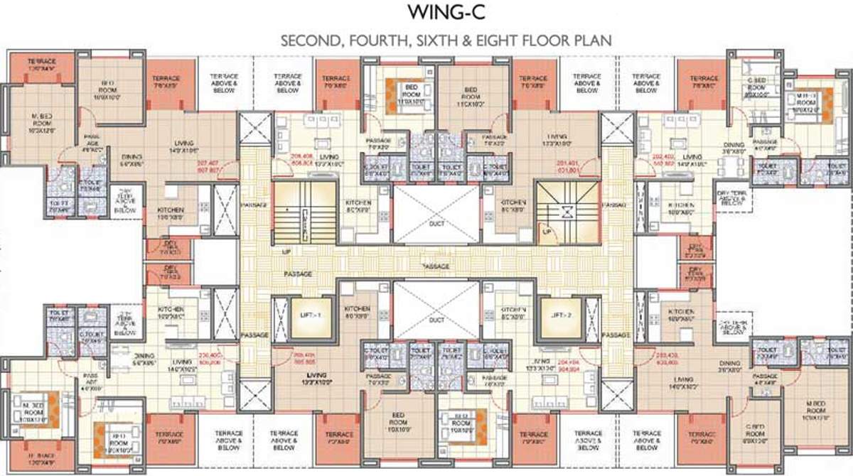 royale hills Images for Cluster Plan of GK Royale Hills