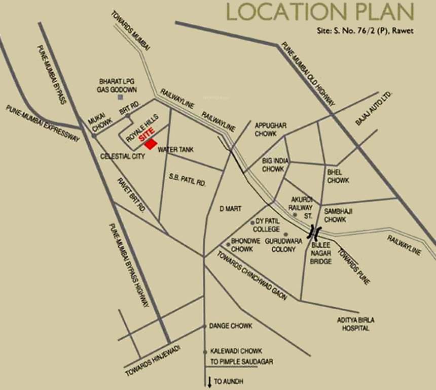 royale hills Images for Location Plan of GK Royale Hills