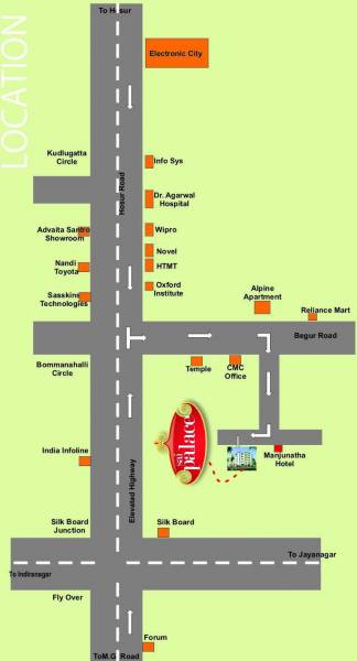 Images for Location Plan of BSR Sai Palace