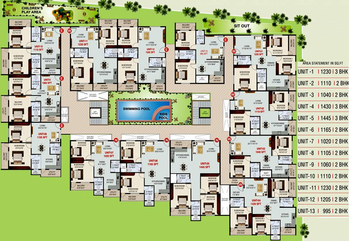 Images for Cluster Plan of Laxmi Global Meadows