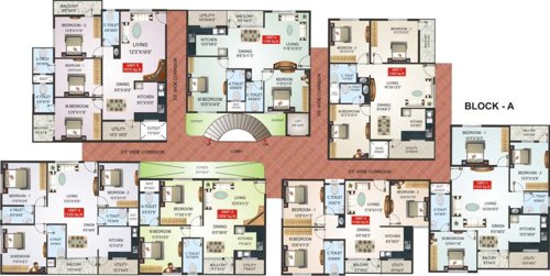  daffodils Images for Cluster Plan of Druva Daffodils