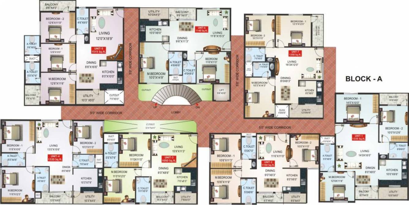  daffodils Images for Cluster Plan of Druva Daffodils