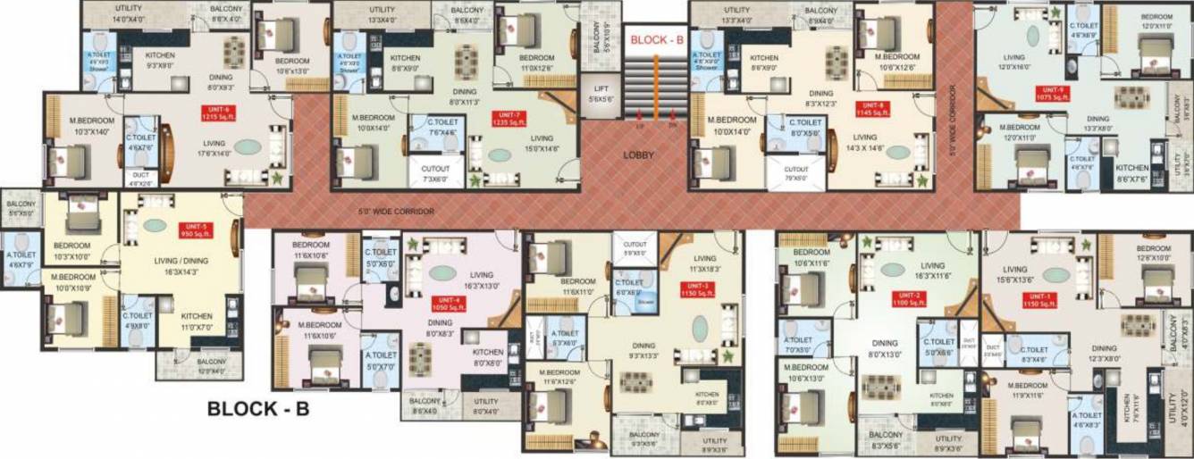  daffodils Images for Cluster Plan of Druva Daffodils