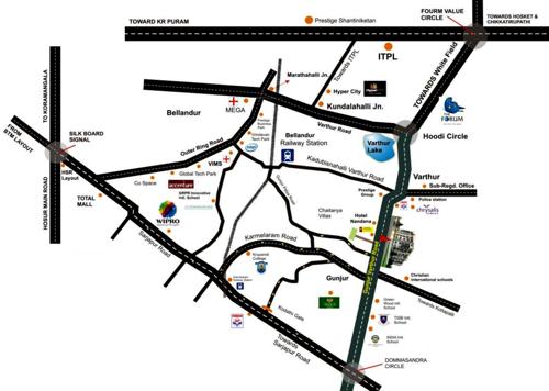  daffodils Images for Location Plan of Druva Daffodils