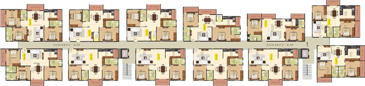  serenity Images for Cluster Plan of Sai Serenity