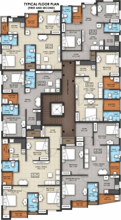 Images for Cluster Plan of BS Rathnam Castle